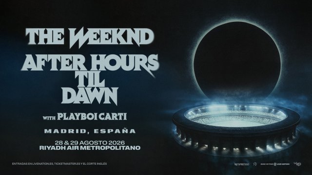 The Weeknd Anuncia Tres Conciertos en Madrid en Agosto de 2026