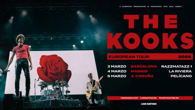 The Kooks Anuncia Gira por España en Marzo de 2026