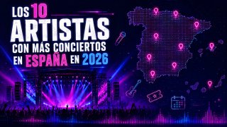Los 10 artistas con más conciertos en España en 2026 (y las giras que lo explican)