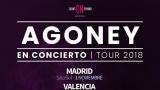 Agoney actuará en Valencia, Madrid, Barcelona y Zaragoza en noviembre