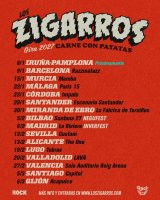 Los Zigarros anuncian la gira Carne con Patatas 2027: 16 conciertos por España
