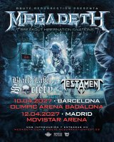 Megadeth se despide de España en 2027 con dos conciertos en Barcelona y Madrid
