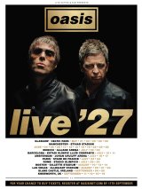 Oasis volverá a España después de 18 años con dos conciertos en Barcelona en 2027