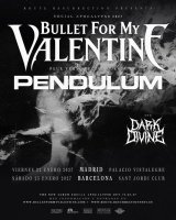 Bullet For My Valentine traerá su «Social Apocalypse 2027» a Madrid y Barcelona