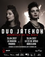Duo Jatekok fusionará la música de Rammstein con el minimalismo clásico en Madrid y Barcelona en 2027