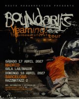 Boundaries presentará su nuevo álbum «Yearning: The Unbeautiful After» en Madrid y Barcelona en abril de 2027