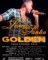 Romeo Santos ha confirmado que la gira Golden pasará por España en abril