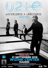 La gira U2 eXPERIENCE + iNNOCENCE Tour 2018 pasará por Madrid
