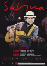 Joaquin Sabina anuncia los conciertos fin de gira "Lo niego todo"