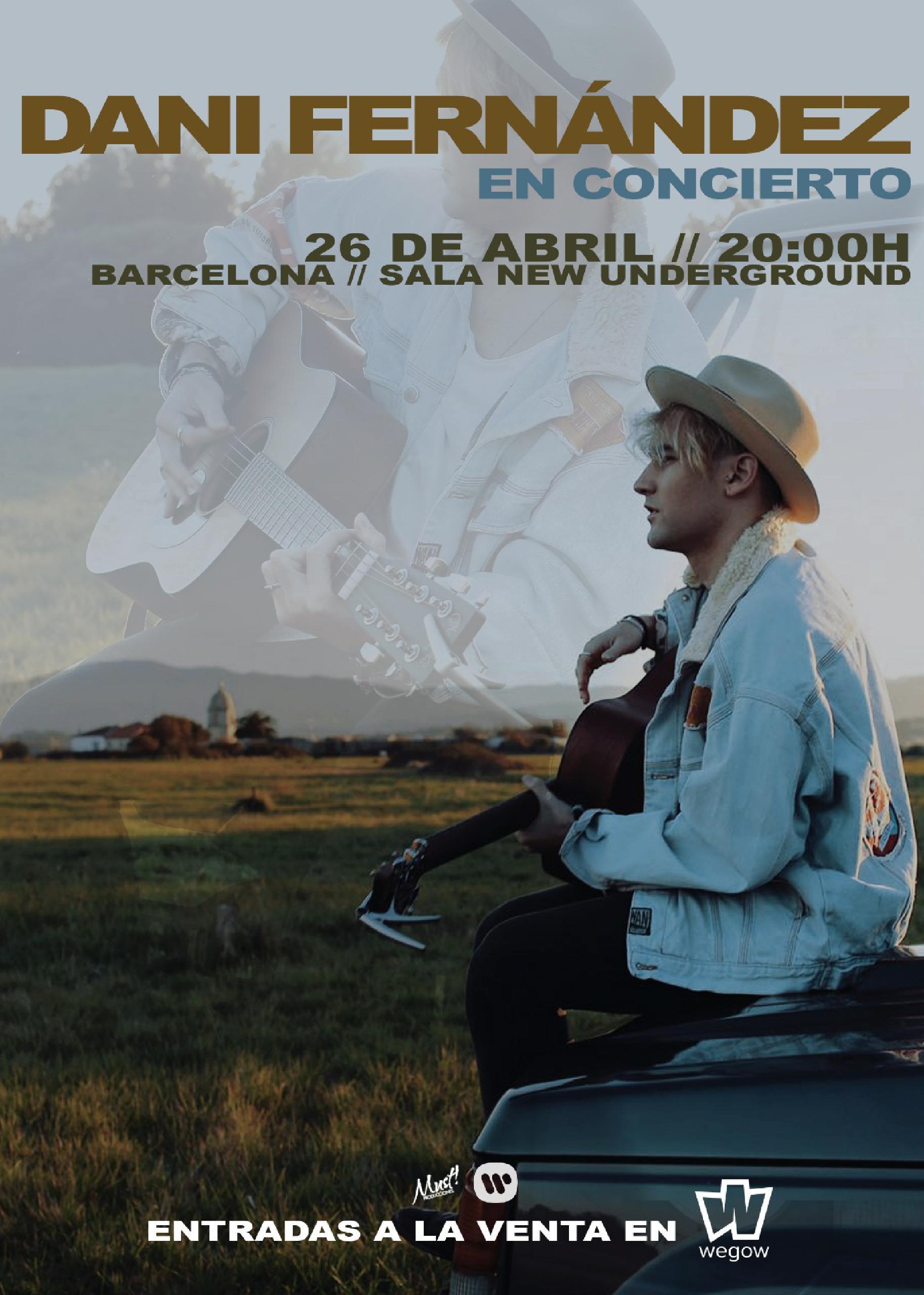 Concierto de Dani Fernández en Barcelona. Comprar Entradas. Concierto de Dani Fernández en Barcelona. Comprar Entradas.