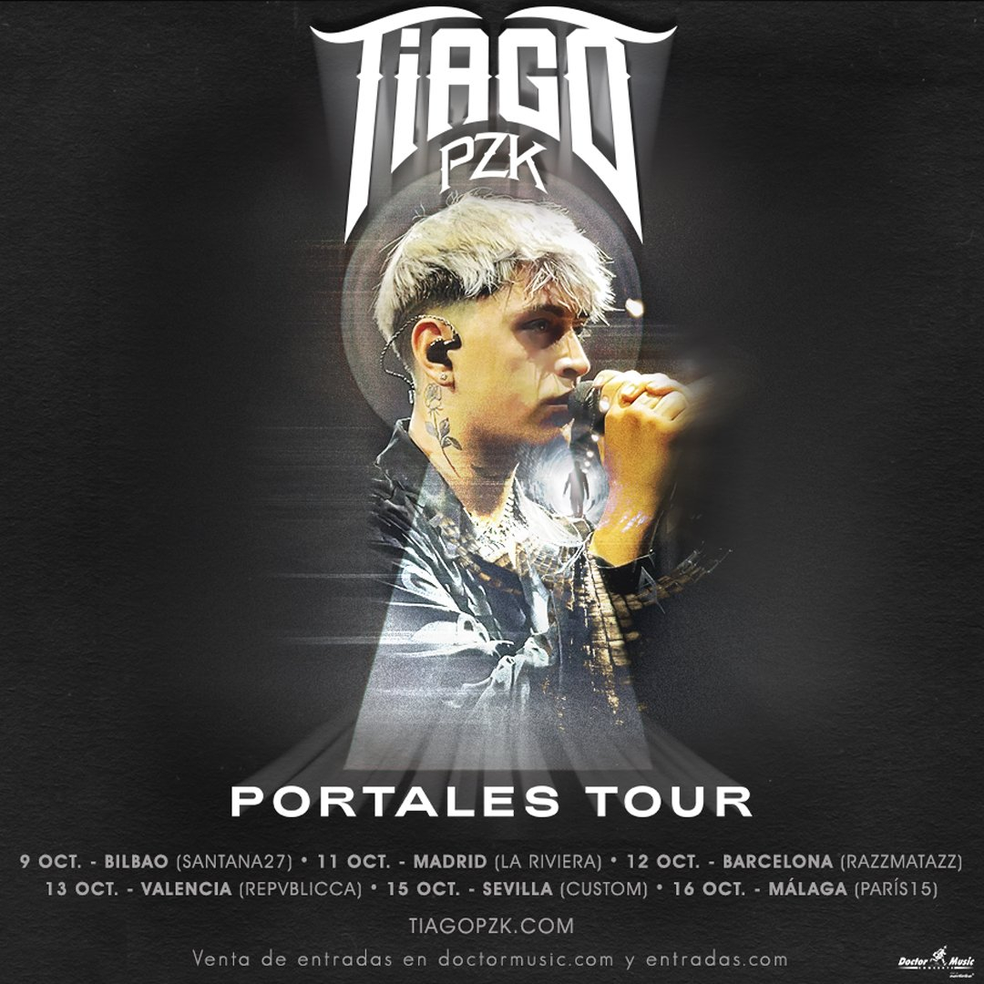 Concierto de Tiago PZK en Bilbao. Comprar Entradas.