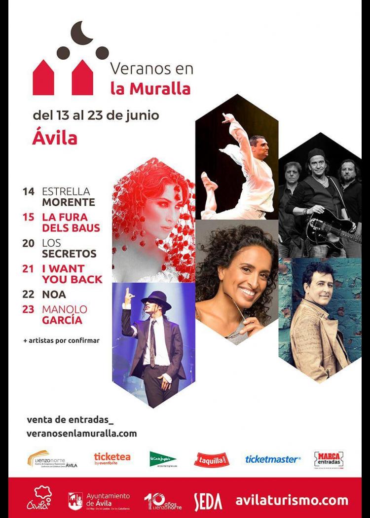 Concierto de Noa en Ávila. Comprar Entradas.