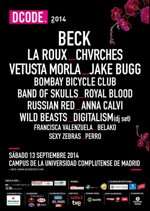 Cartel de Dcode 2014