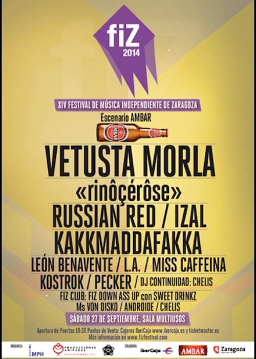 Cartel de FIZ Festival