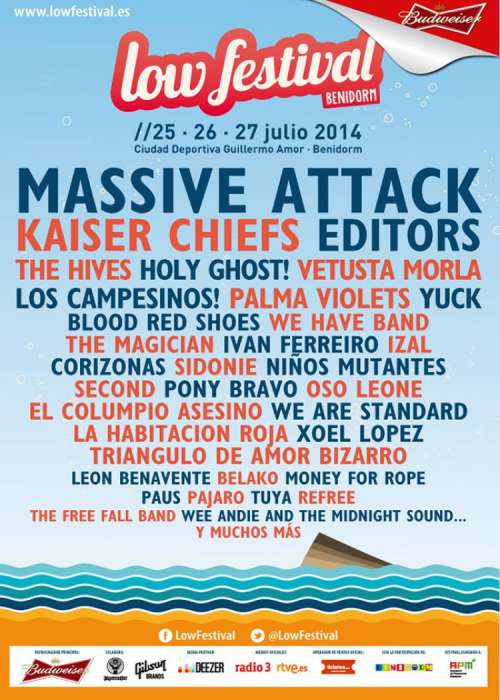 Cartel de Low Festival Benidorm 2014
