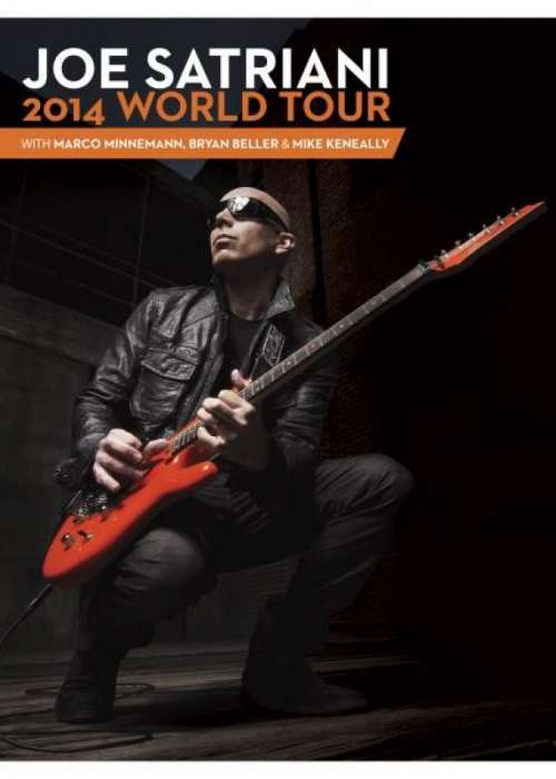 Cartel de Joe Satriani en Burjassot (Valencia)