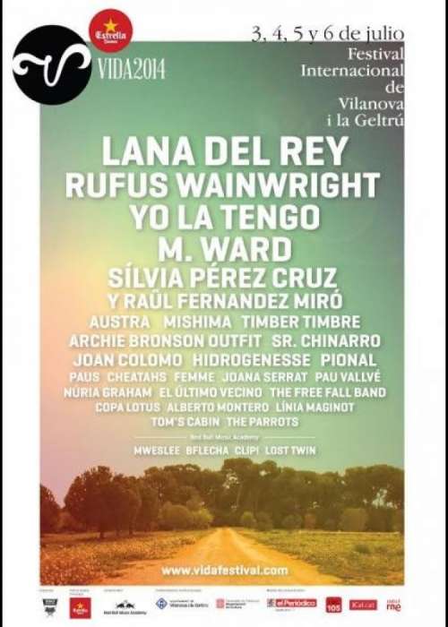 Cartel de Vida Festival 2014