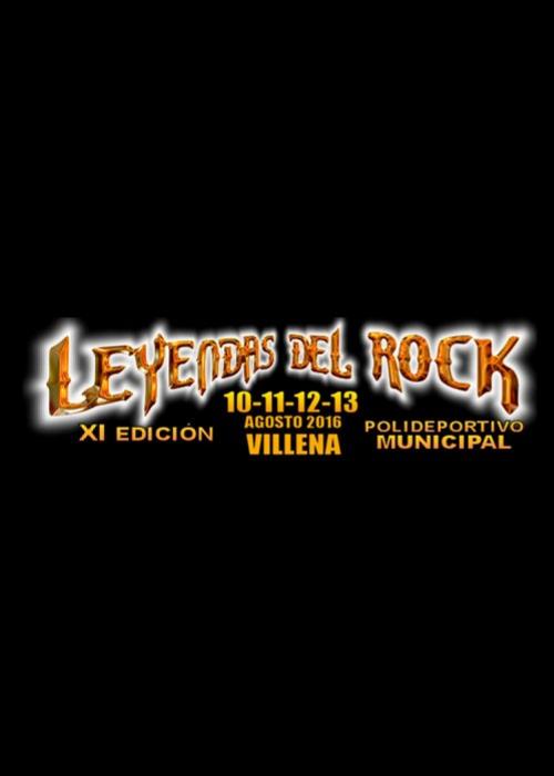 Cartel de Festival Leyendas del Rock 2016