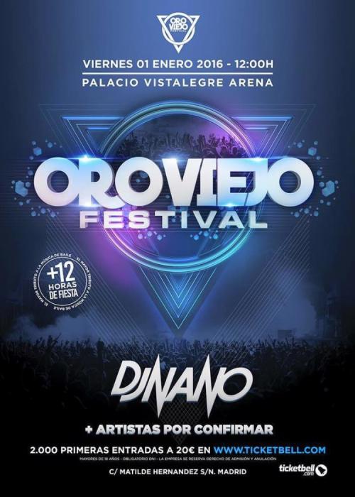 Cartel de Festival Oro Viejo 2016