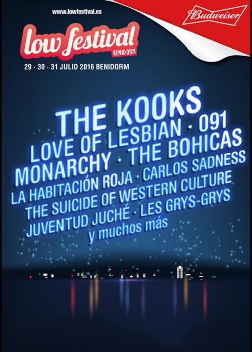 Cartel de  Low Festival 2016
