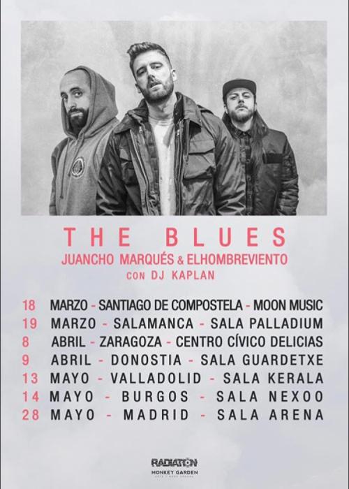 Cartel de Concierto de Juancho Marqués en Zaragoza