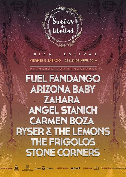 Cartel de Festival Sueños de Libertad