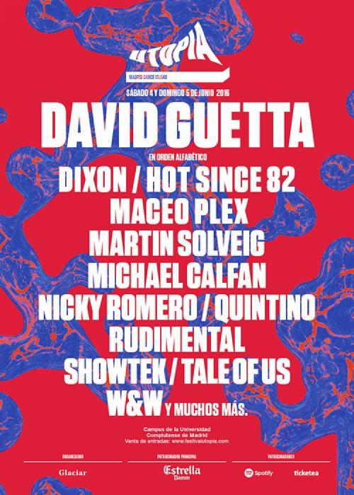 Cartel de Festival Utopia 2016