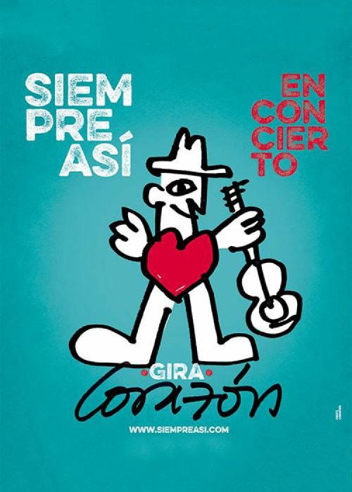 Cartel de Concierto de Siempre asi en Arganda del Rey