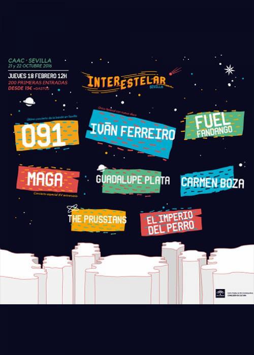 Cartel de Festival Interestelar Sevilla 2016
