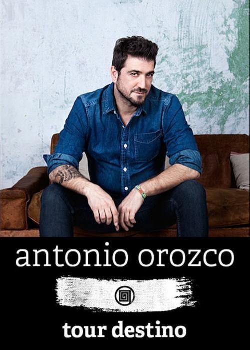 Cartel de Concierto de Antonio Orozco en Teruel