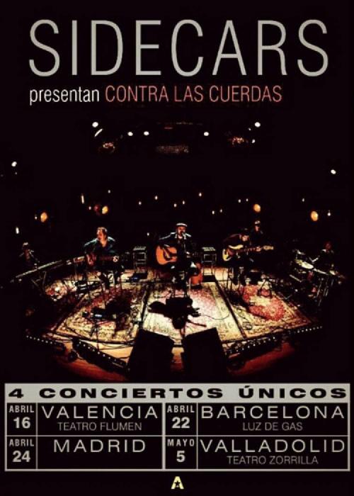 Concierto de Sidecars en Barcelona. Comprar Entradas.