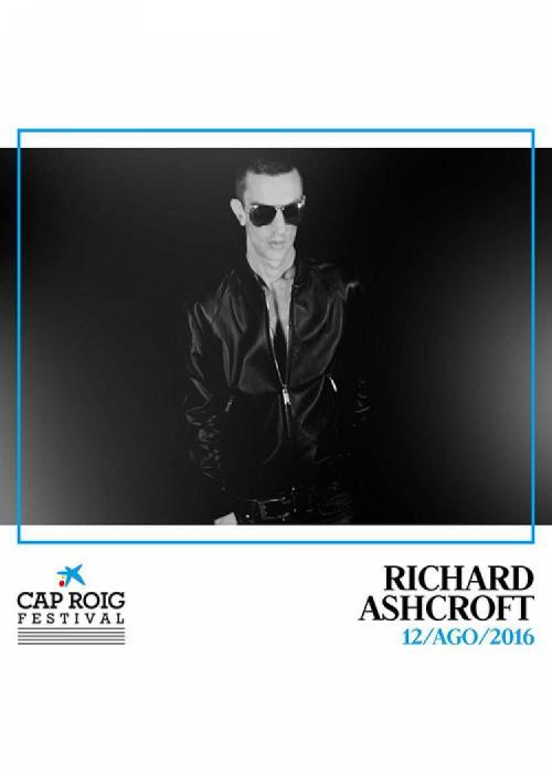 Cartel de Concierto de Richard Ashcroft en Cap Roig