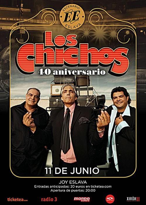 Cartel de Concierto de Los Chichos en Madrid