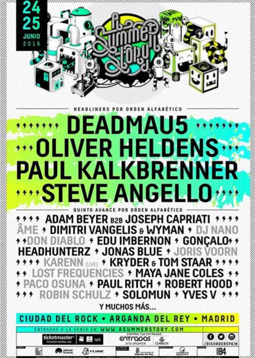 Cartel de A Summer Story 2016