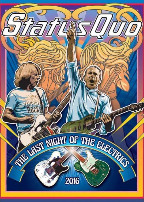 Cartel de Concierto de Status Quo en Tarragona