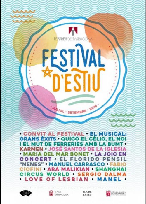 Cartel de Concierto de Love of Lesbian en Tarragona