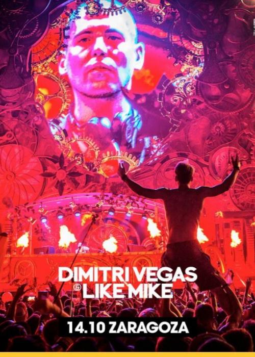 Cartel de Dimitri Vegas & Like Mike en Zaragoza