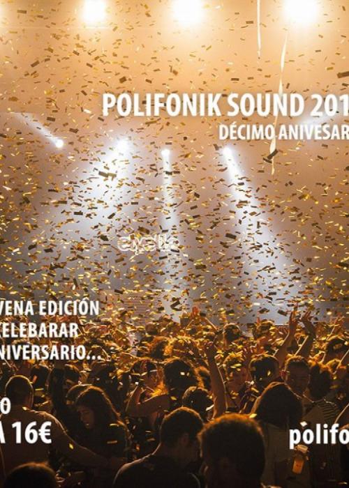 Cartel de Polifonik Sound 2017
