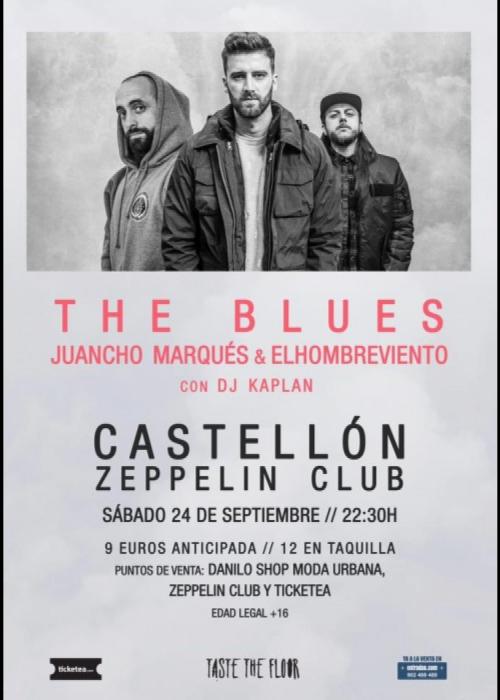 Cartel de Concierto de Juancho Marqués en Castellón de la Plana