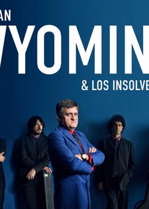 Cartel de Concierto de Wyoming y Los insolventes en Zaragoza