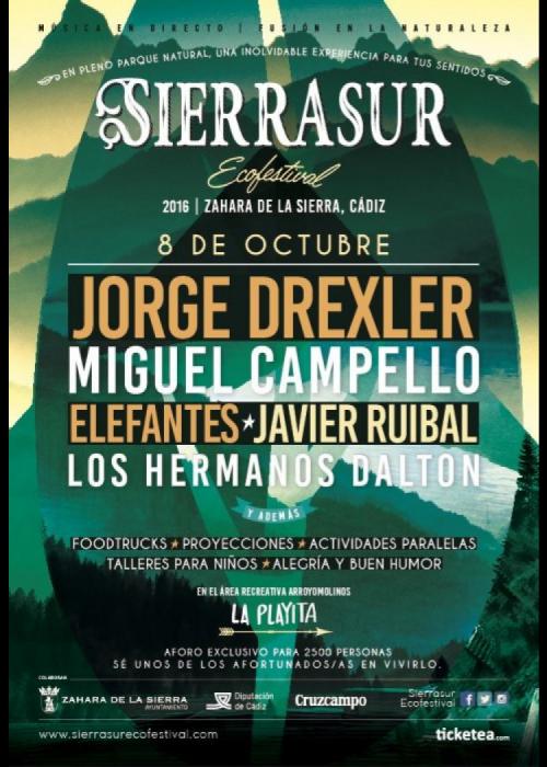 Cartel de Sierra Sur EcoFestival 2016