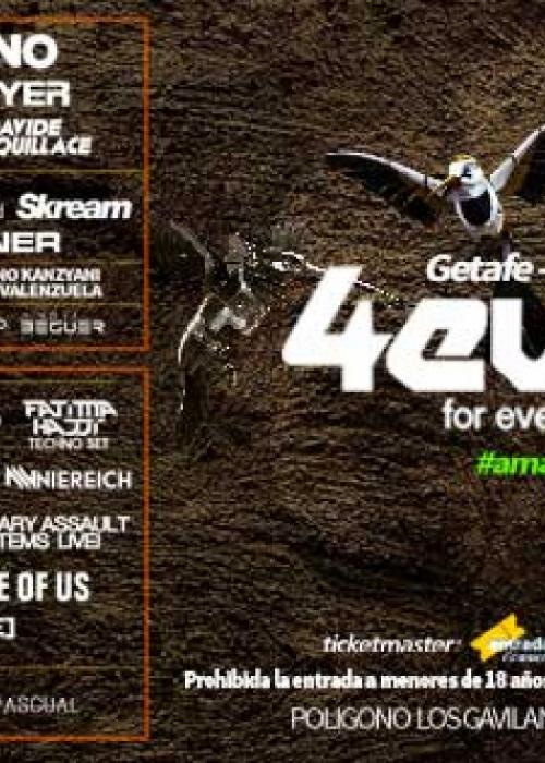 Cartel de 4 every 1 Festival 2016