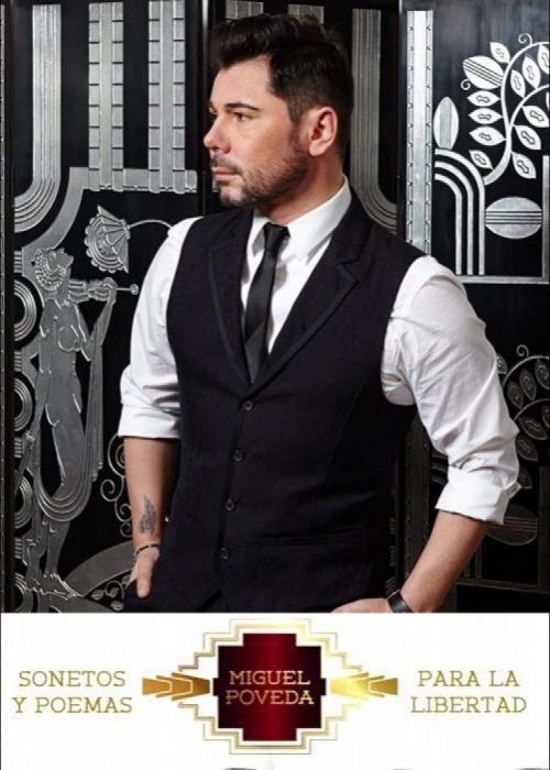 Cartel de Concierto de Miguel Poveda en Barcelona