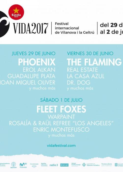 Cartel de Vida Festival 2017