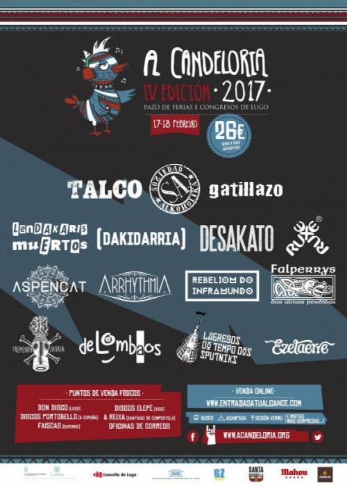 Cartel de Festival A Candeloria 2017