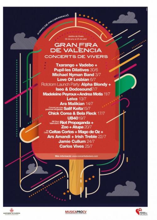 Cartel de Concierto de Mägo de Oz & Celtas Cortos en Valencia