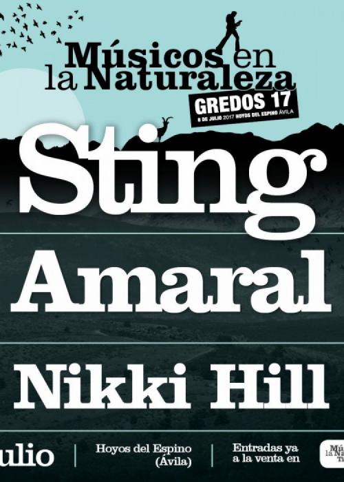 Cartel de Músicos en la Naturaleza 2017
