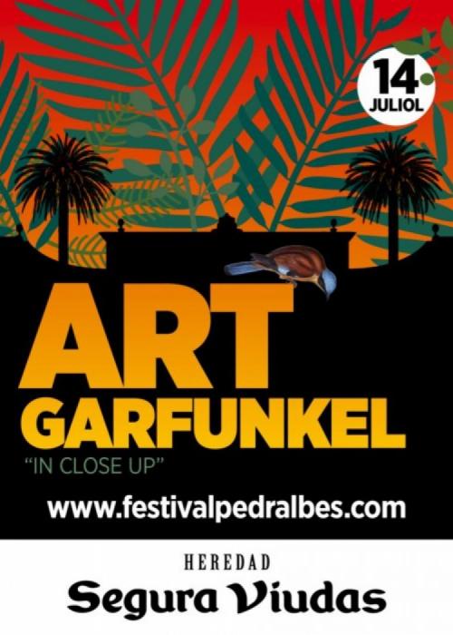 Cartel de Concierto de Art Garfunkel en Barcelona