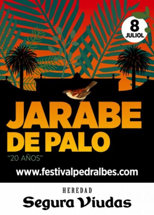 Cartel de Concierto de Jarabe de Palo en Barcelona
