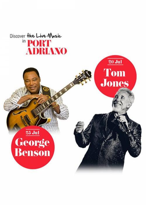 Cartel de Concierto de Tom Jones en Calvià (Mallorca)